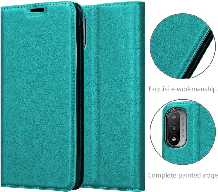 Actual product image Cadorabo Book Invis. Magnet sleeve (Motorola E30, Motorola Moto E20, Motorola Moto E40)