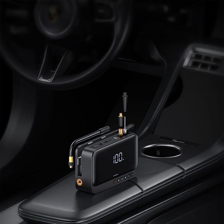Immagine prodotto Baseus Avviatore di emergenza per auto Super Energy, 600A czarny (600 A, 3000 mAh)