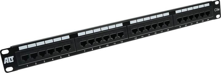 Produktbild Patchpanel 24-ports unshielded CAT5E PATCHPANEL 24P UTP C5E