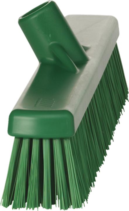 Actual product image Vikan Broom 410mm Soft/Stiff, Green (10 pcs.)