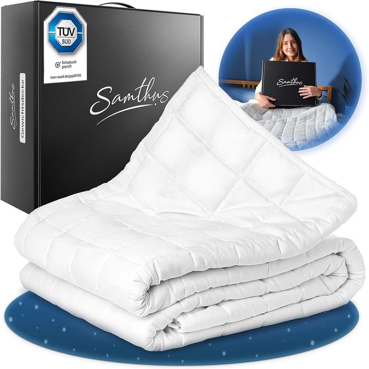 Produktbild Samthus Gewichtsdecke (6000 g, 135 x 200 cm)