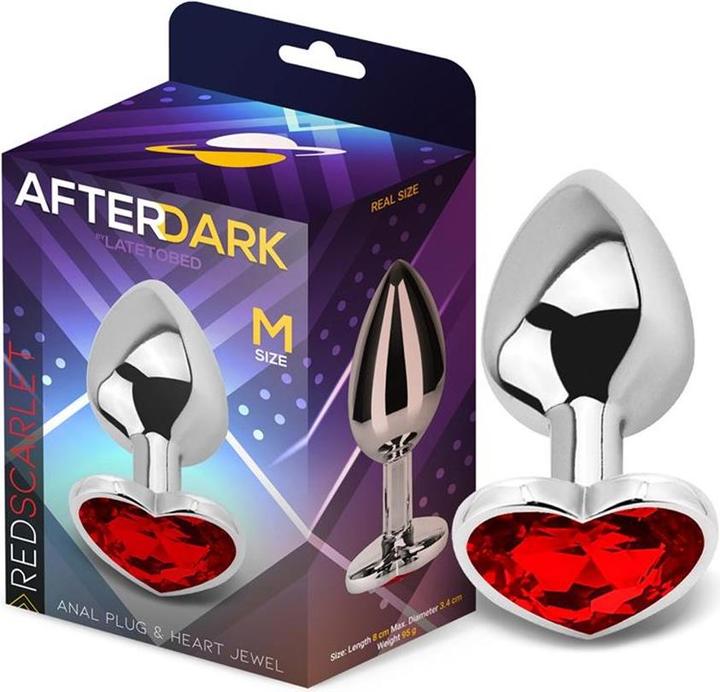 Actual product image AfterDark Fantasies Butt Plug "Heart" Medium