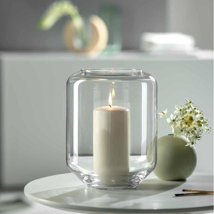 Immagine prodotto Leonardo Lanterna Milano 22 cm, trasparente (1 x, 22 x 18 cm)