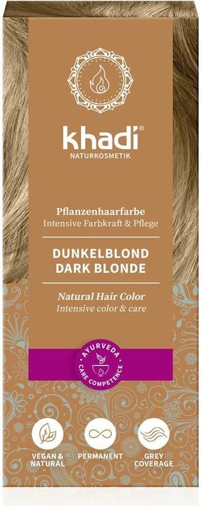 Produktbild Khadi Pflanzenhaarfarbe (Dunkelblond)