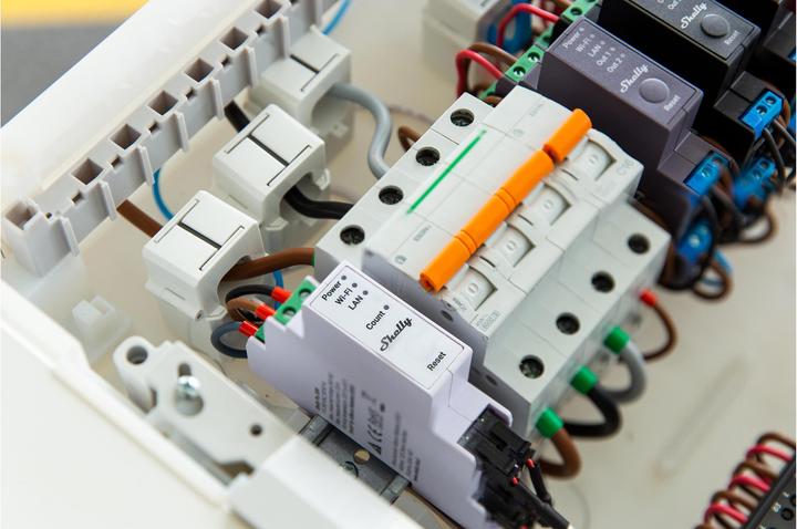 Actual product image Shelly Pro 3EM 120A
