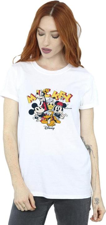 Immagine prodotto Disney Mickey Mouse Group Maglietta Ampia Donna (3XL)