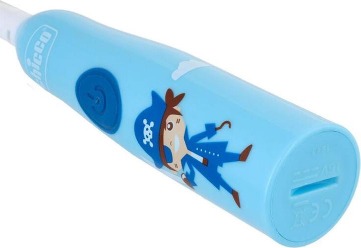 Produktbild Chicco Elektrische Zahnbürste BOY 3y+mit austauschbarer Batterie italienisch (Schallzahnbürste)