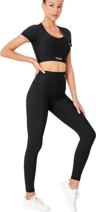 Produktbild Yeaz CLUB LEVEL SET Short Top Leggings XL (Black) (XL)