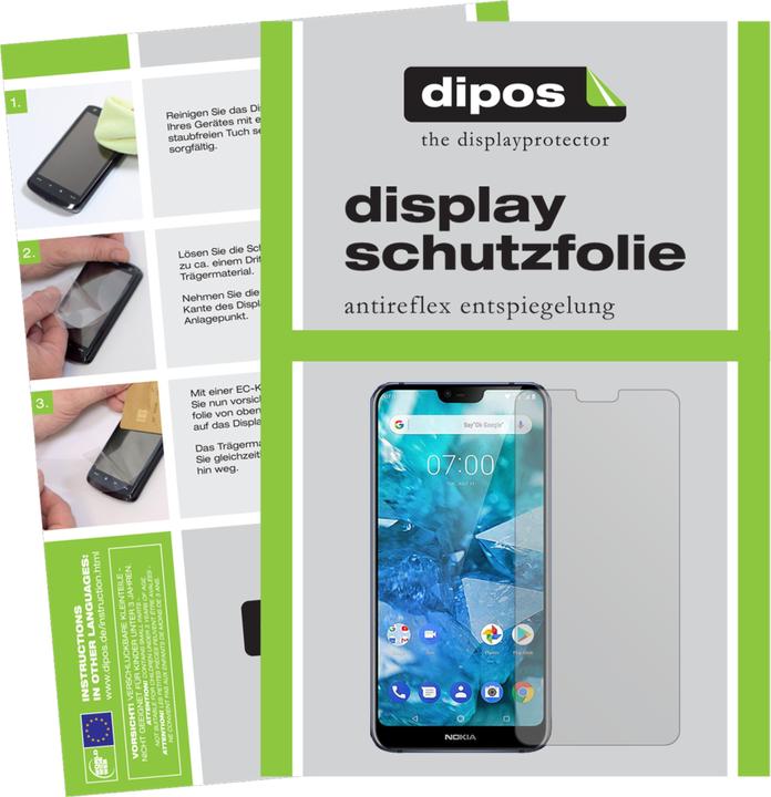 Immagine prodotto Dipos Pellicola Protettiva Antiriflesso (4 Pezzo/i, Nokia X7)