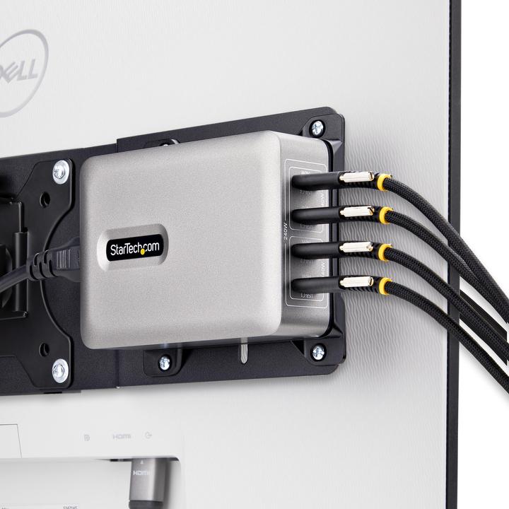 Actual product image StarTech .com 424DEU-USB-C-CHARGER, Drinnen, AC, 28 V, 1,8 m, Grau (240 W)