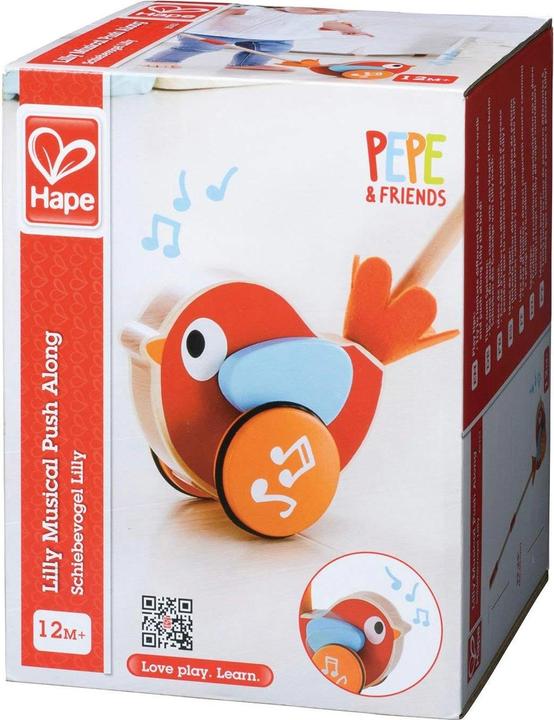 Actual product image Hape Pusher Lilly