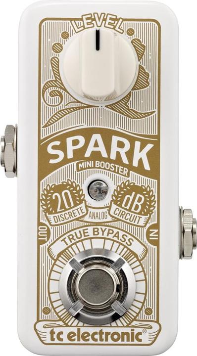 Produktbild TC Electronic Spark Mini Effektpedal Weiss