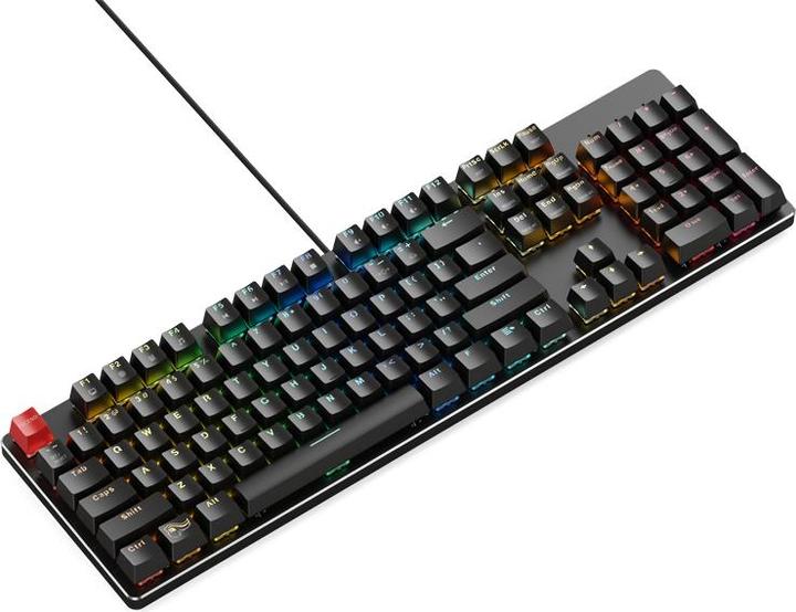Actual product image Glorious PC Gaming Race GMMK-BRN-V2 full size, ANSI US standards, Gateron Brown Switch (US, Cable)