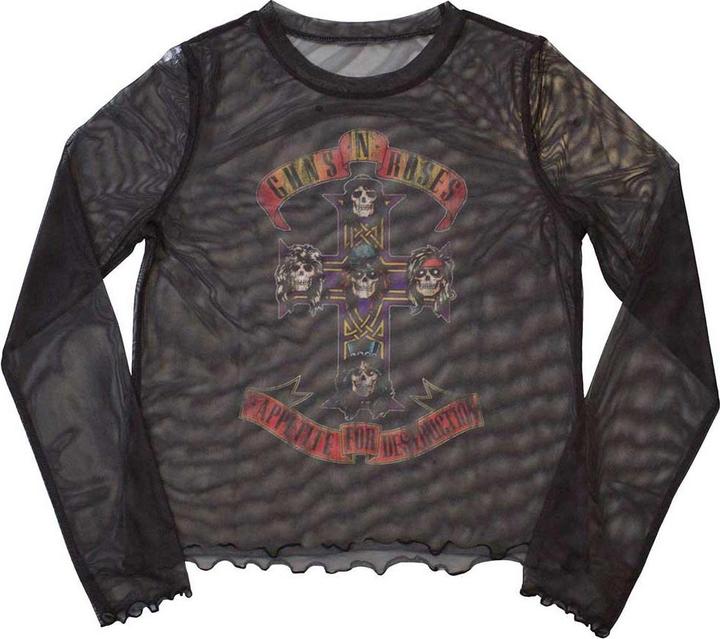 Guns N Roses Appetite For Destruction Kurzes Top Langärmlig
