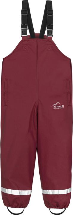 Immagine prodotto Normani Pantaloni da pioggia per bambini con bretelle "Skjolden" - 9251 (128)