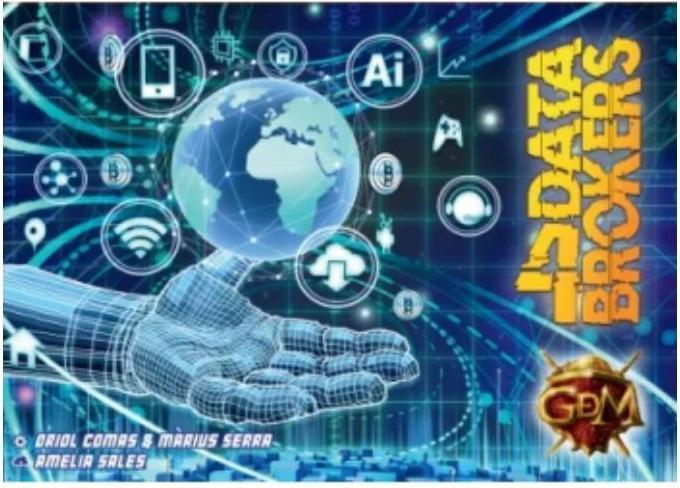 Image du produit Q System 4 Data Brokers, jeu de cartes, pour 2-4 joueurs, dès 8 ans (Anglais)