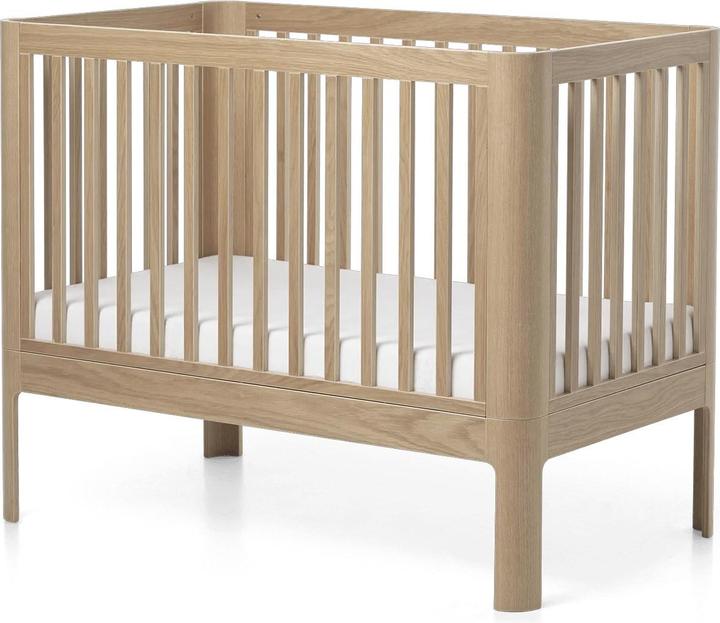 Produktbild Flexa Nova Wickelkommode mit Babybett inkl. Matratze Oak (Babybett)