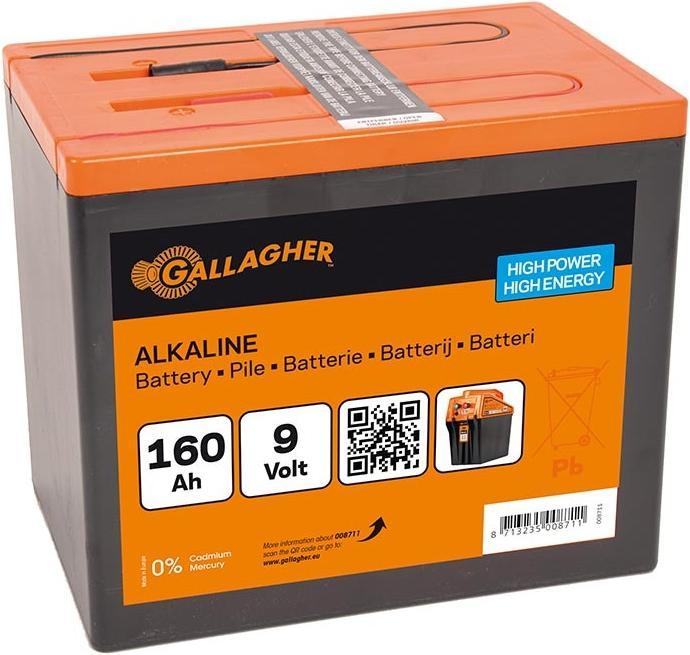 Gallagher Powerpack Batterij 9V/160Ah - (160000 mAh)