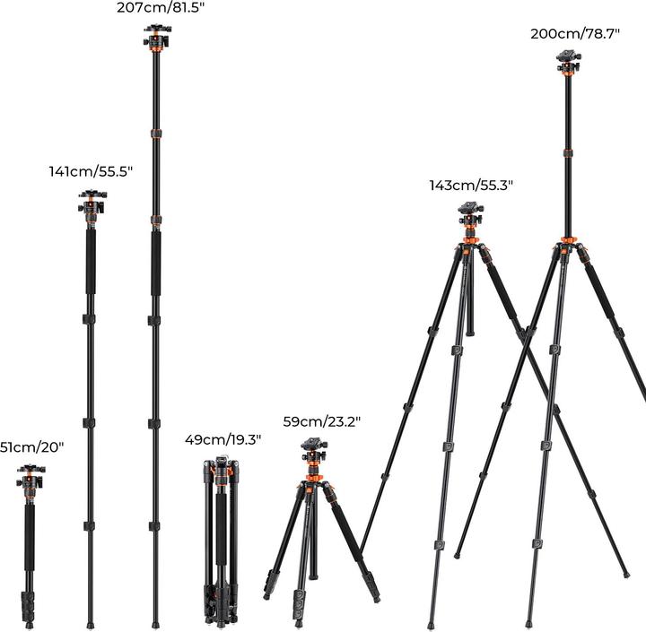 Image du produit K&F Concept K234A6 (Métal)