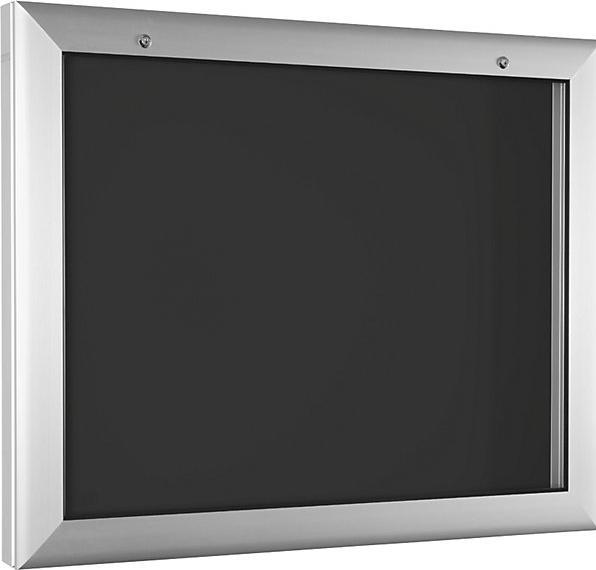 Actual product image kaiserkraft Display case for indoor and outdoor use (Magnet board, 102.5 x 80 cm)