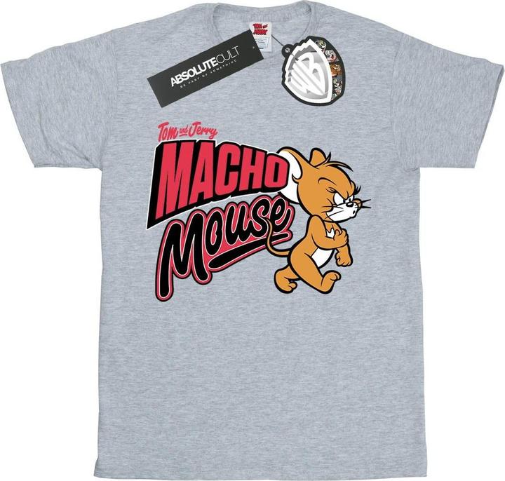 Actual product image Tom & Jerry Boys Macho Mouse T-Shirt (128)