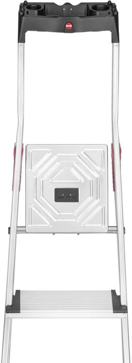 Actual product image Hailo L80 ComfortLine, aluminium safety stepladder, 8 steps (Stepladder, 233 cm)