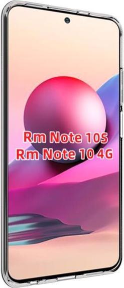 Actual product image MU Classic Softcase TPU Series (Xiaomi Redmi Note 10S, Xiaomi Mi Note 10)