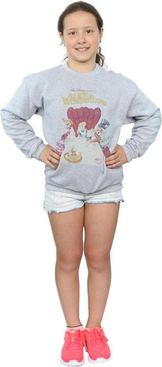 Produktbild Disney Alice In Wonderland Retro Poster Sweatshirt Mädchen (152, 158)