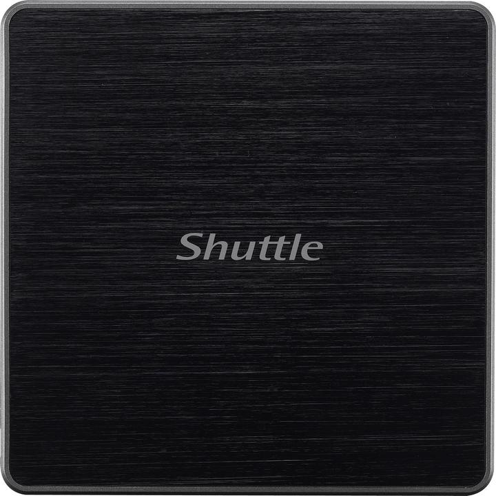 Actual product image Shuttle nano Barebone NC03U black (Intel Celeron 3865U)