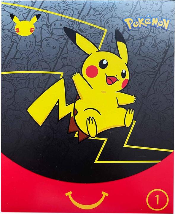 Produktbild Pokémon 25th Anniversary McDonalds Promo Booster 2021 (Englisch, Booster Pack)
