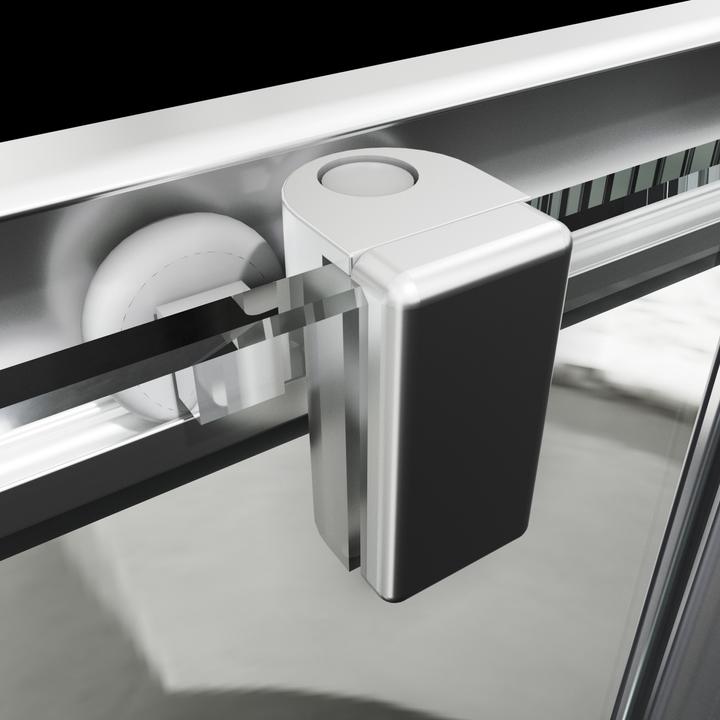 Image du produit SONNI Cabine de douche d'angle 90*70*185 cm, sans bac à douche (90 cm, 70 cm, 185 cm)