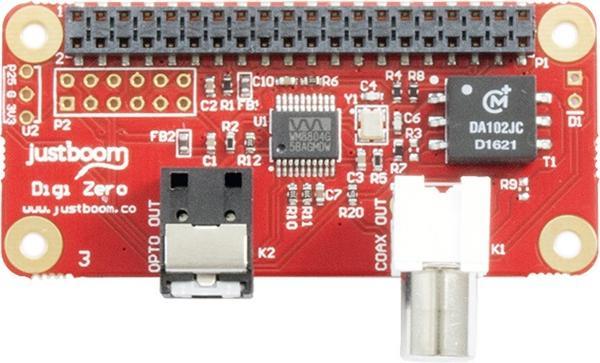 Image du produit Justboom Digi Zero pHAT pour le Raspberry Pi Zero