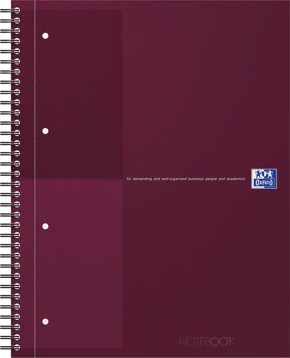 Produktbild Oxford Notizbuch (A4+, Liniert, Harter Einband)