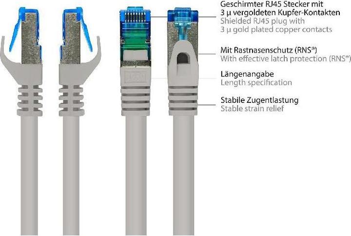Immagine prodotto Good Connections Alcasa (S/FTP, CAT6a, 1 m)