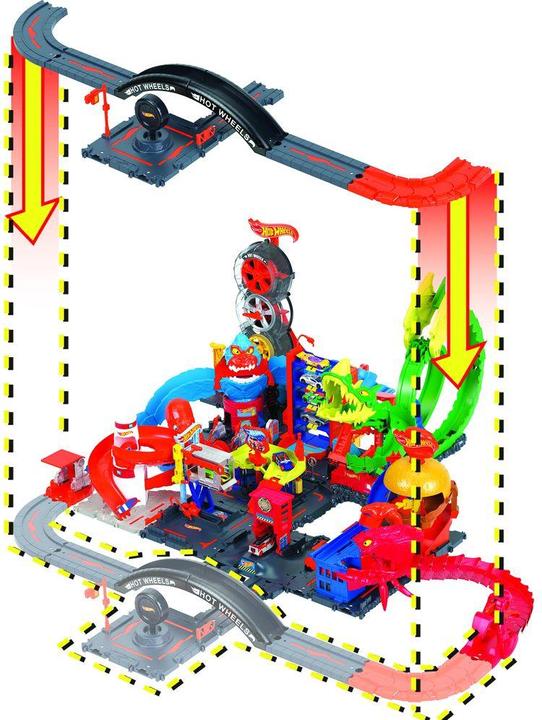 Productafbeelding Hot Wheels City Track Pack