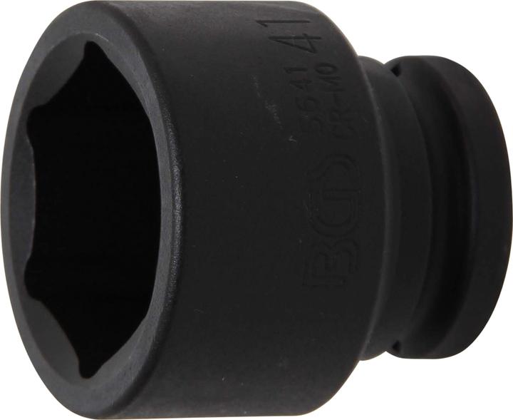 BGS Impact Socket, Hexagon | 20 mm (3/4") Drive | 41 mm (41 mm)