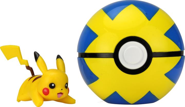Actual product image Bandai Pokeball With 5 cm Pokemon Figure
