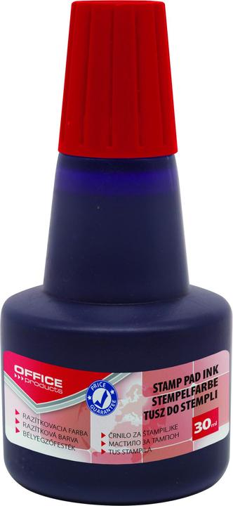 Actual product image Office Products Stamping ink, 30ml, red