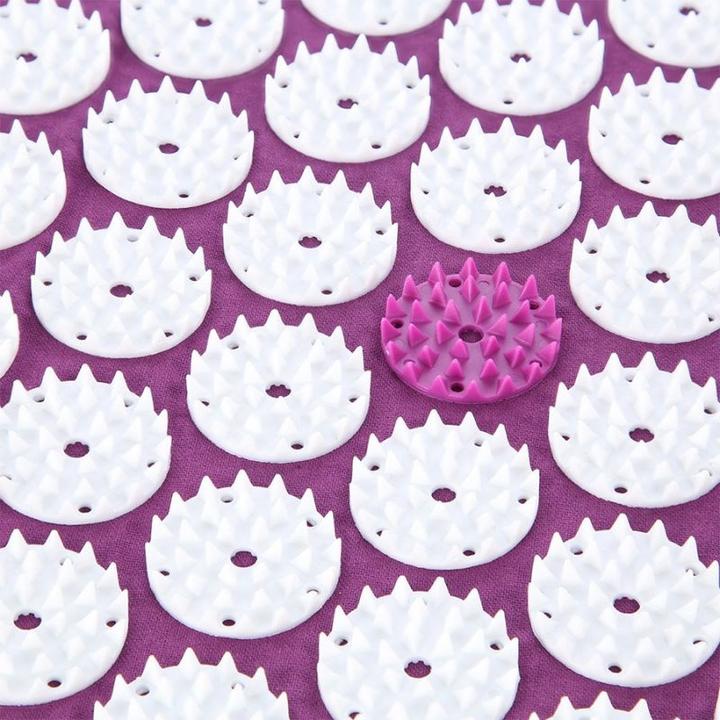 Image du produit HMS Massage acupressure mat and cushion set Premium AKM04 purple (20 mm)