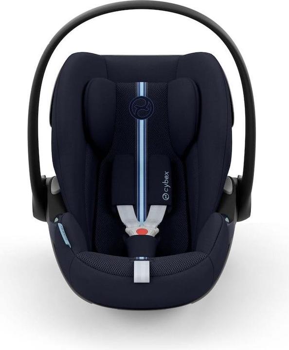 Actual product image Cybex CLOUD G I-SIZE PLUS Ocean Blue | navy blue (Baby car seat, ECE R129/i-Size Standard)