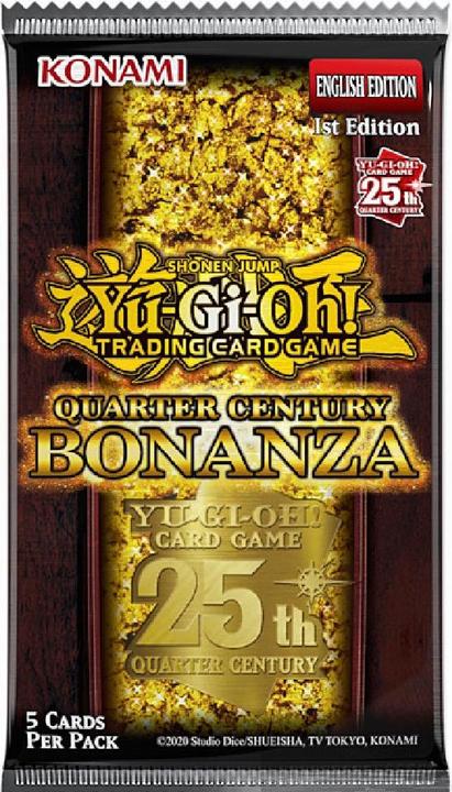 Produktbild Yu-Gi-Oh Quarter Century Bonanza Booster (Englisch, Booster Display)