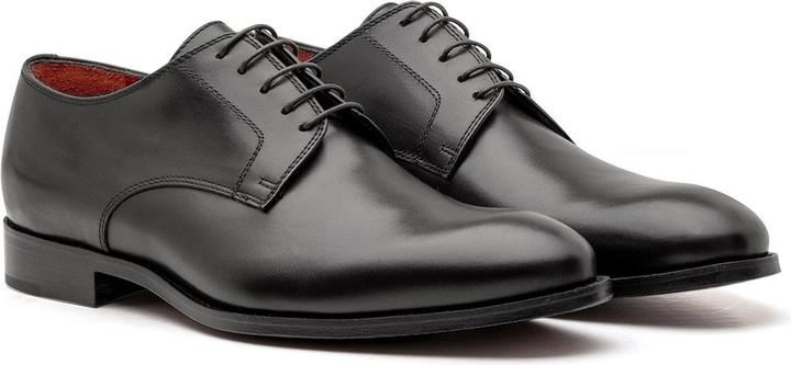 Actual product image Alexander 1910 Derby Montenapoleone - Black Smooth Calf (44)