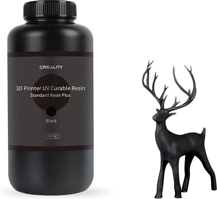 Produktbild Creality Resin Plus 1kg, Shwarz (Schwarz, 1000 g)