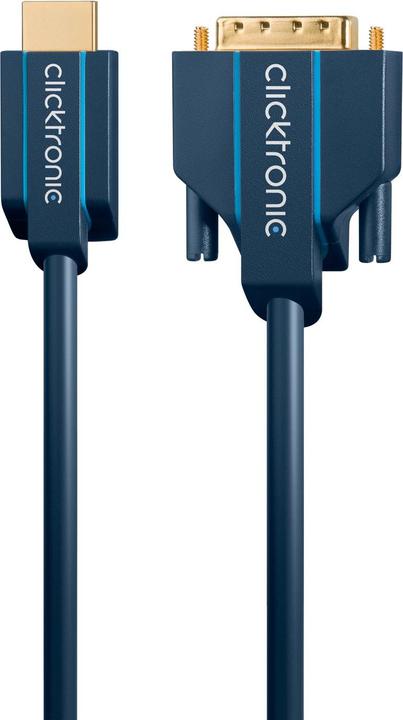 Produktbild clicktronic HDMI (Typ A) — DVI (3 m, DVI, HDMI)