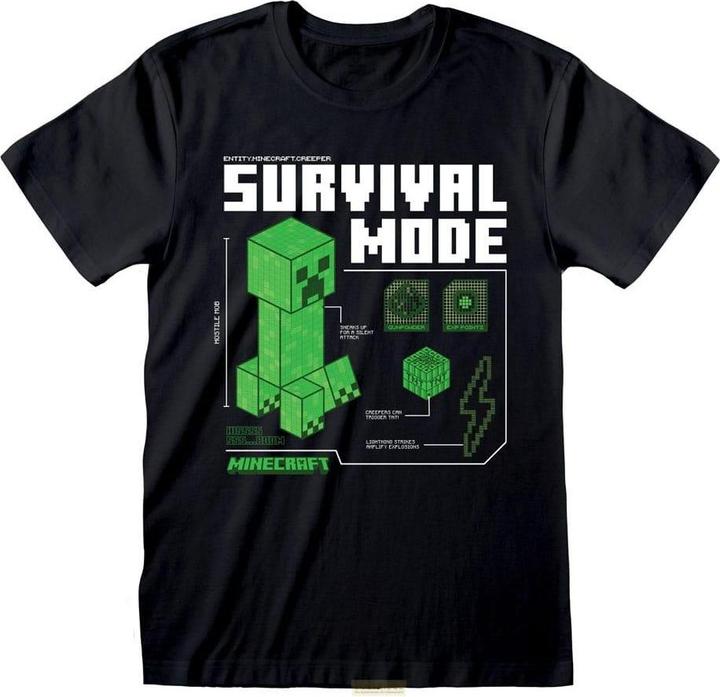 Produktbild Heroes Inc Minecraft T-Shirt Survival Grösse M (M)