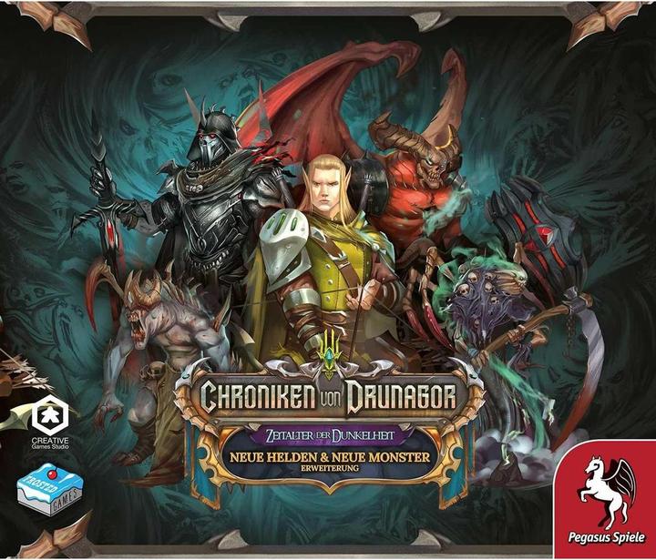 Image du produit Pegasus Chronicles of Drunagor : New Heroes New Monsters (Expansion) (EN) (Allemand)