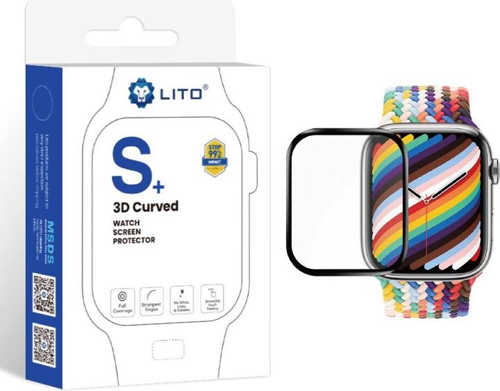 Produktbild Lito Apple Watch Full Panzerglas Apple Watch 4/5/6 40mm