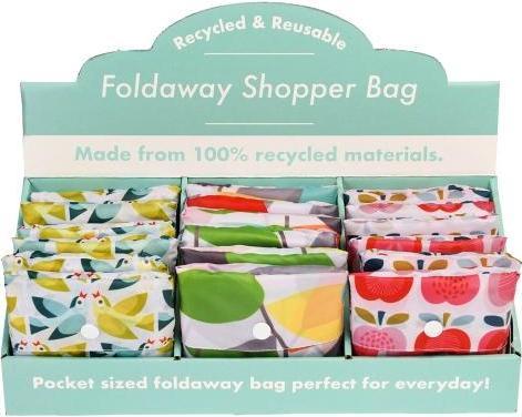 Immagine prodotto Rex London Borse shopper riciclate pieghevoli assortite
