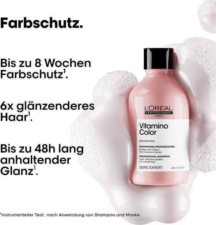 Actual product image L'Oréal Professionnel Serie Expert Vitamino Color (500 ml, Liquid shampoo)