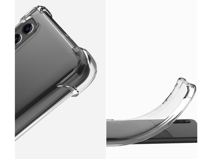Actual product image Screenguard Oppo Reno8 Pro 5G Case Crystal Soft Airbag Bumper (Oppo Reno 8 Pro 5G)